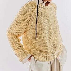 Free People We The Free Essential chunky Cable Knit Sweater